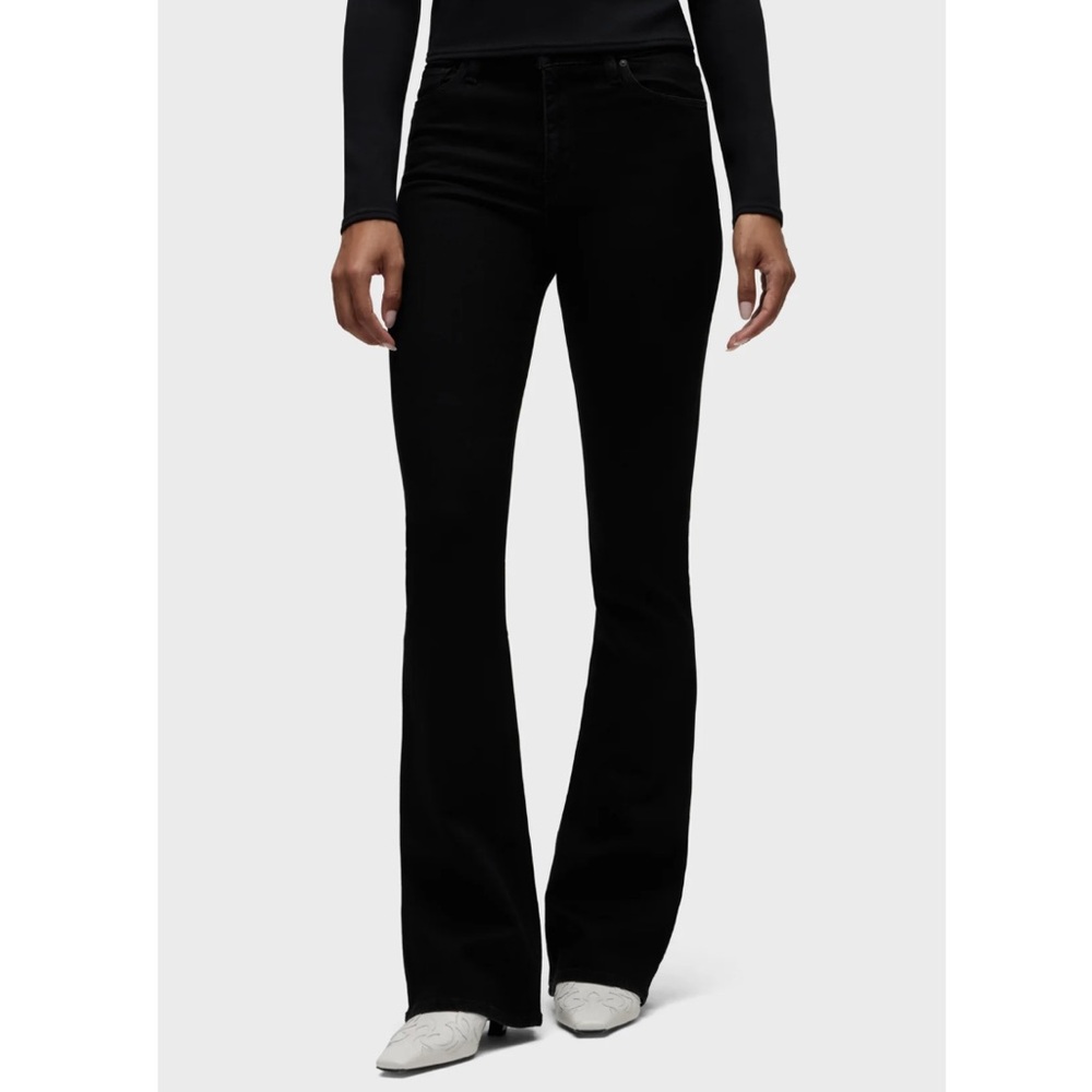 Black Barbara Bootcut Jeans